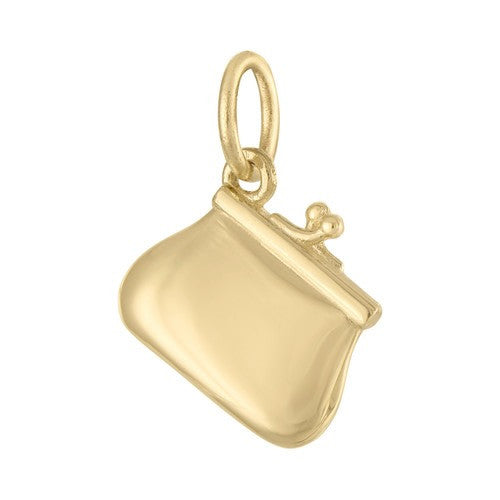 Coin Purse 14K Gold Charm